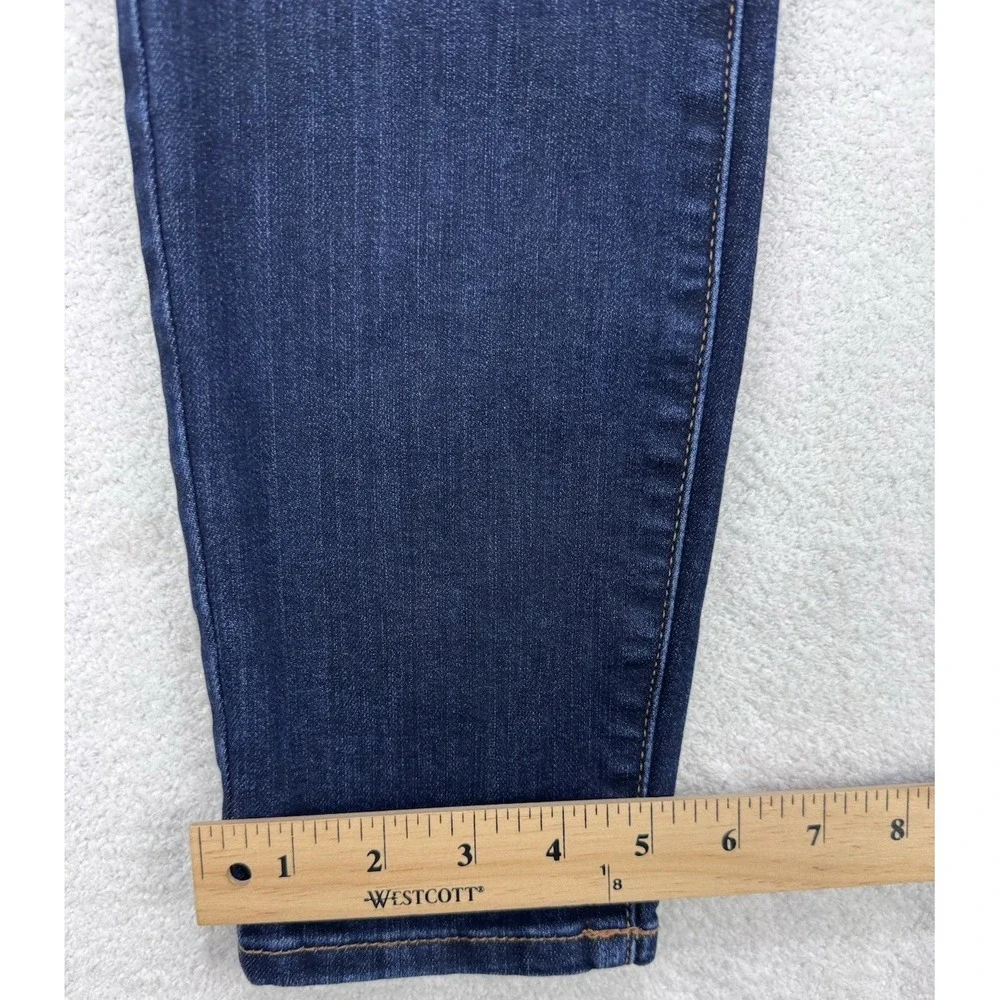 Eddie Bauer Slightly Curvy Straight‎ Leg Blue Jeans Size 10